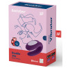Satisfyer Stimulateur connecté Double Joy Satisfyer Mauve